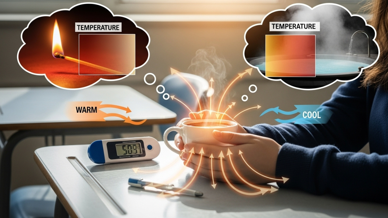Difference Between Heat And Temperature For Students