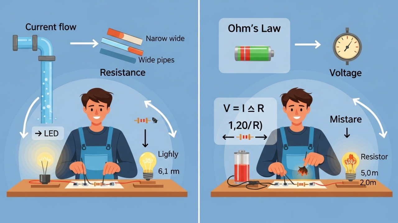 Ohm's Law Explain With Circuit Examples