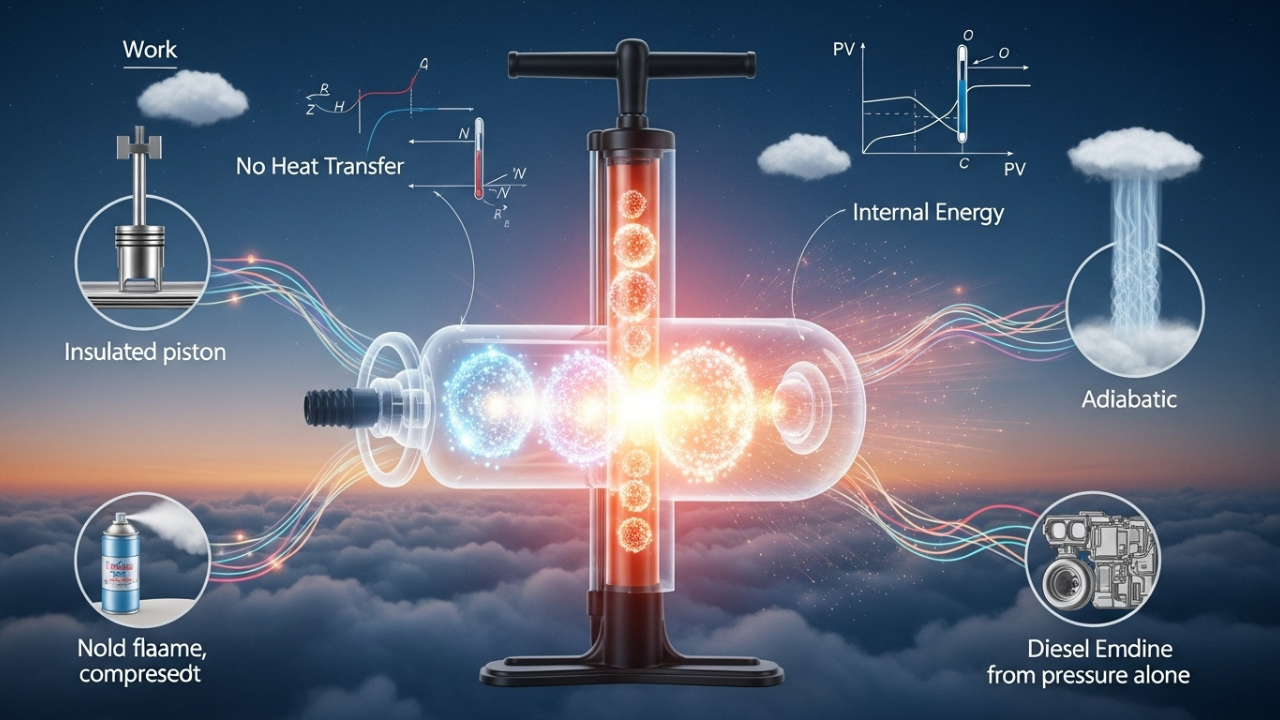 What Is Adiabatic Process In Thermodynamics